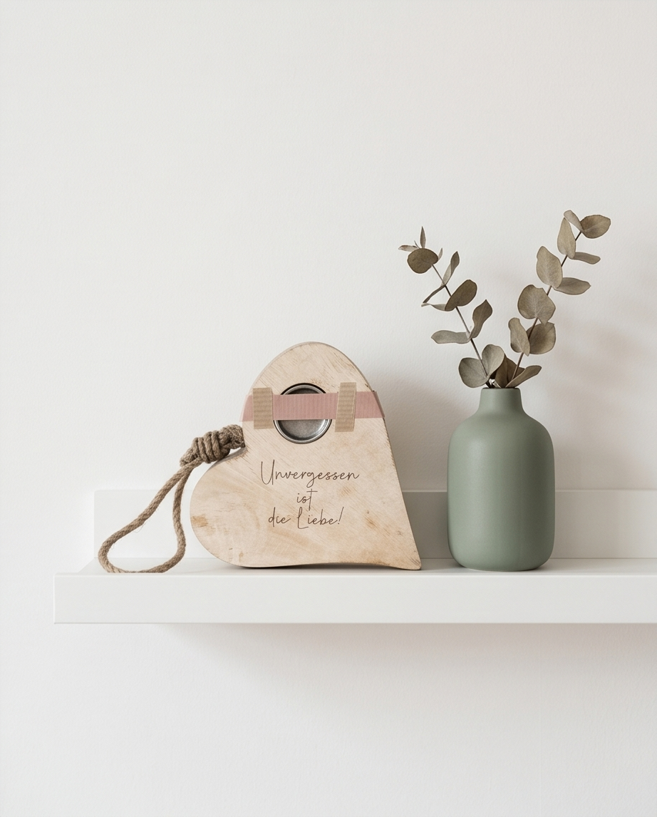 Steh-Herz Wohnzimmer